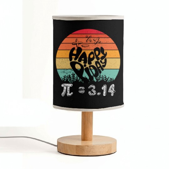 Funny pi day for teachers and student Fabric Lamps