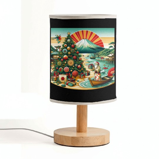 Japanese Style Christmas in July Fabric Lamps