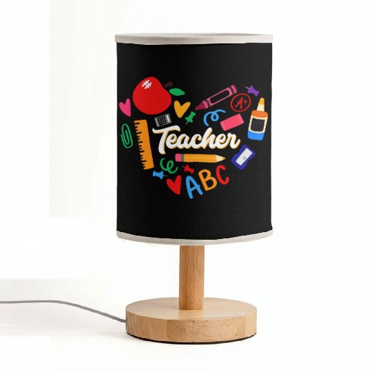 School Teacher, Teacher Appreciation Fabric Lamps