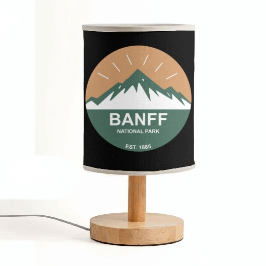 Banff National Park Fabric Lamps