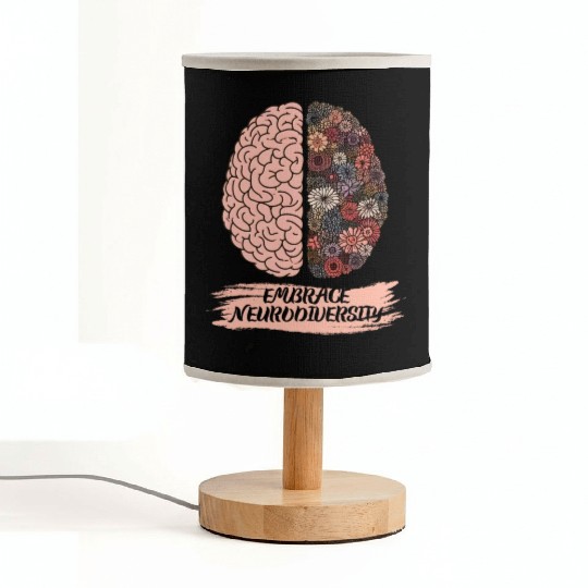 Embrace Neurodiversity Autism Awareness Fabric Lamps