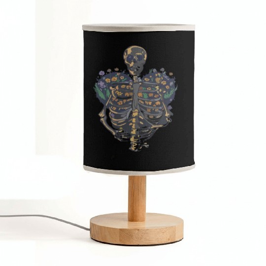 Skeleton with Heart | Love Beyond Life Fabric Lamps