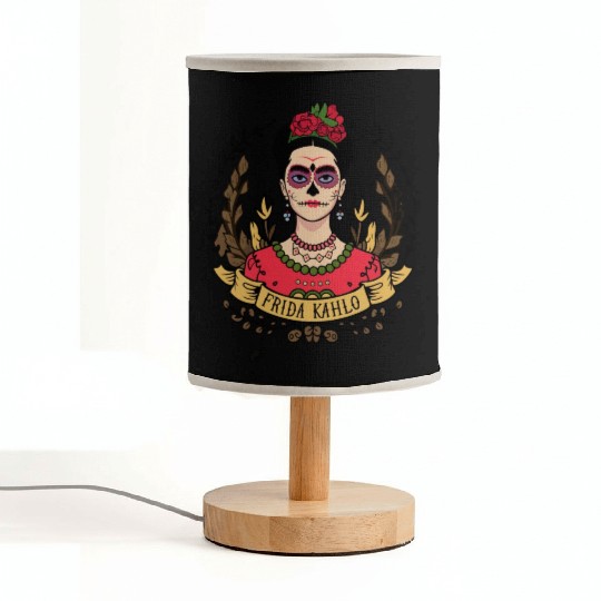 Frida Kahlo Day of the Dead Fabric Lamps