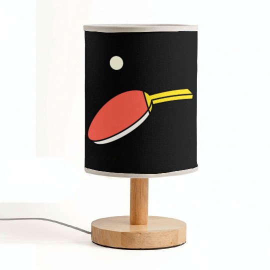 Ping Pong - Paddle & Ball Fabric Lamps