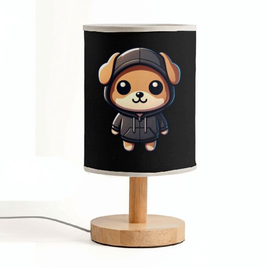 Puppy Love Fabric Lamps