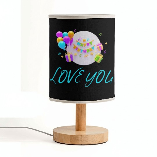 FAMILY - LOVE YOU Fabric Lamps