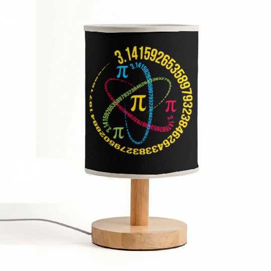 Atom PI Math Science 3.14 PI Day Fabric Lamps