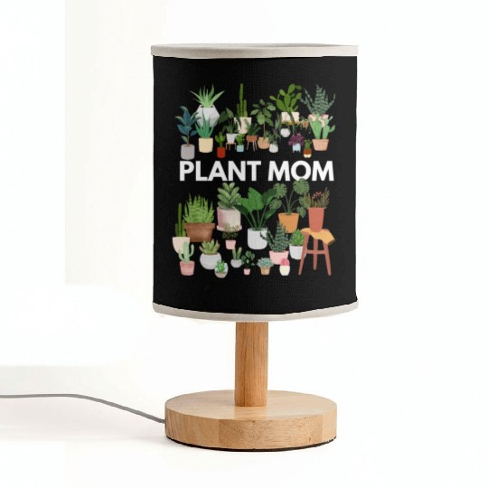 Plant Mom Fabric Lamps