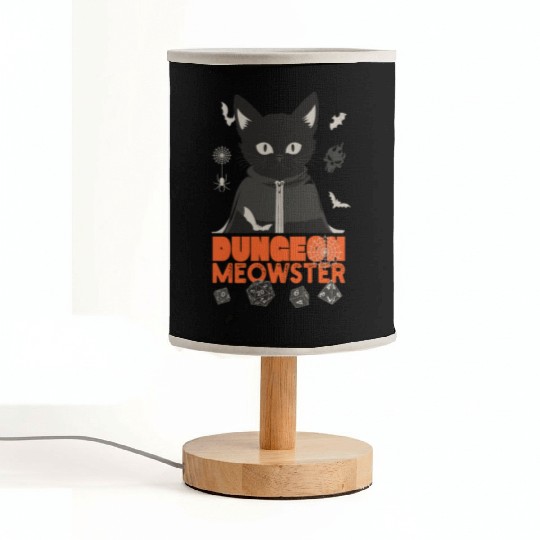 Dungeon Meowster Fabric Lamps