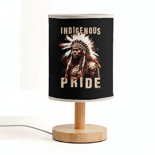 Indigenous Pride Fabric Lamps