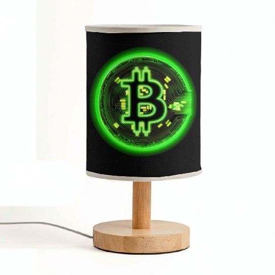 Crypto Currency Coin Vintage Bitcoin Cryptocurrenc Fabric Lamps