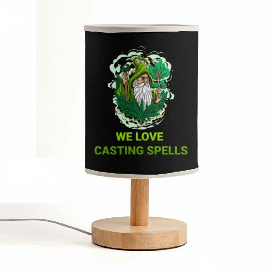 We Love Casting Spells Shadow Wizard Money Gang Fabric Lamps