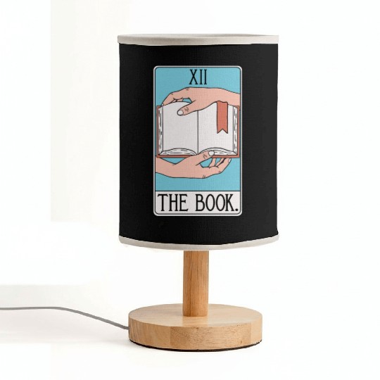 Book Tarot Card - Reading - English Teacher Fabric Lamps