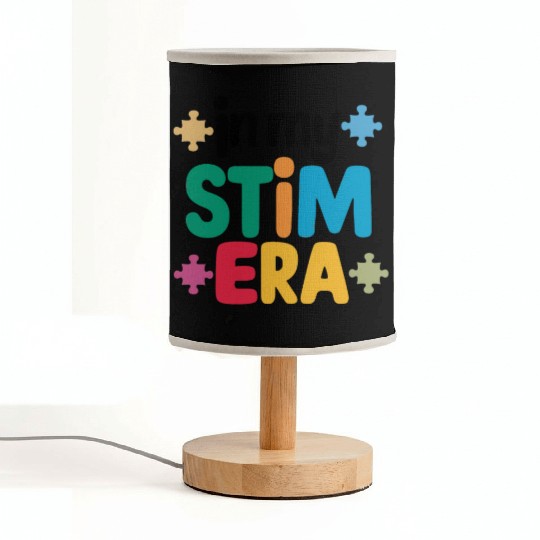 In My Stimulation Era Autism Spectrum Autism Fabric Lamps