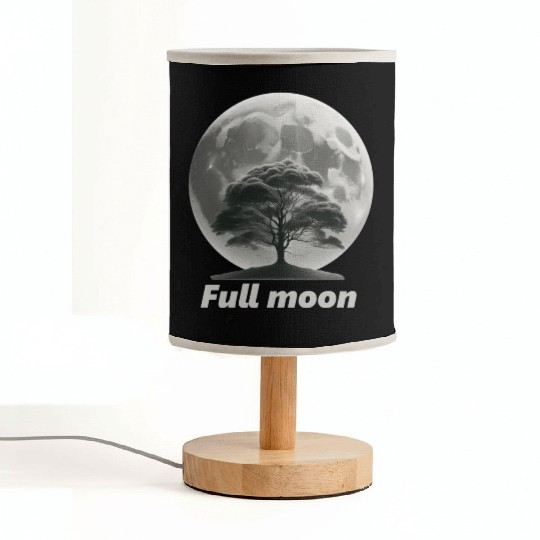 Full moon Fabric Lamps