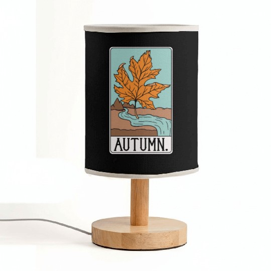 The Autumn - Tarot Card Fabric Lamps