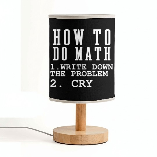 How To Do Math Fabric Lamps