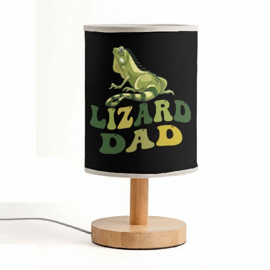 lizard dad Fabric Lamps