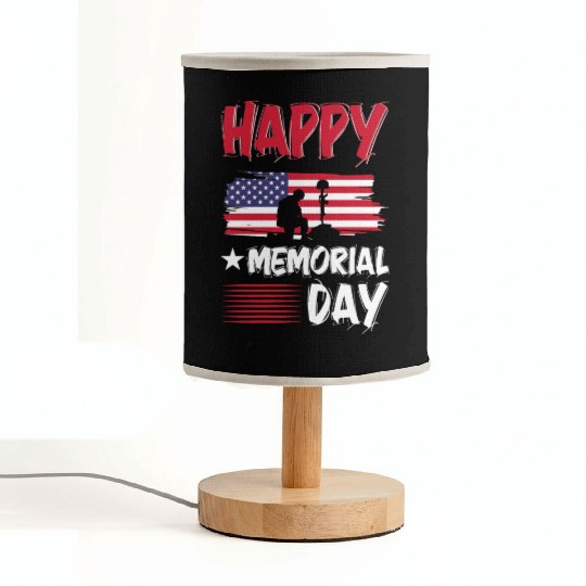 Memorial day Fabric Lamps