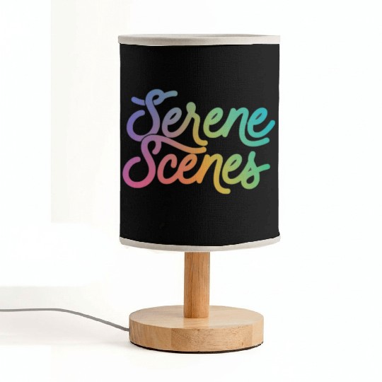 Find Your Calm - Serene Scenes Fabric Lamps