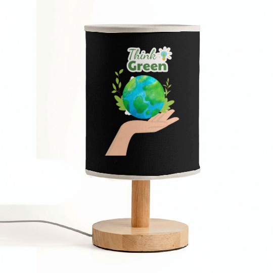 Earth Day Fabric Lamps