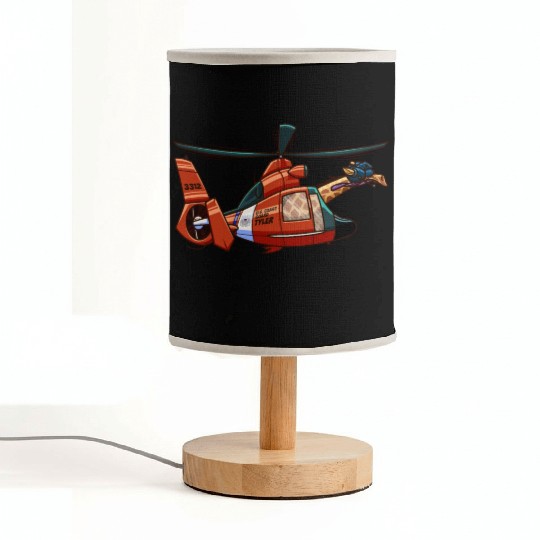 US Coast Guard Giraffe Tyler Fabric Lamps