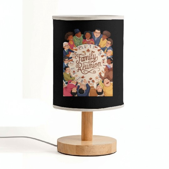Joyous Family Reunion Feast Fabric Lamps