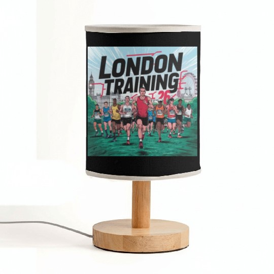 London Marathon by Kalam Fabric Lamps