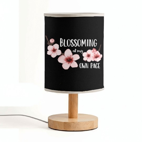 Spring floral Fabric Lamps Elegant Cherry Blossom Design