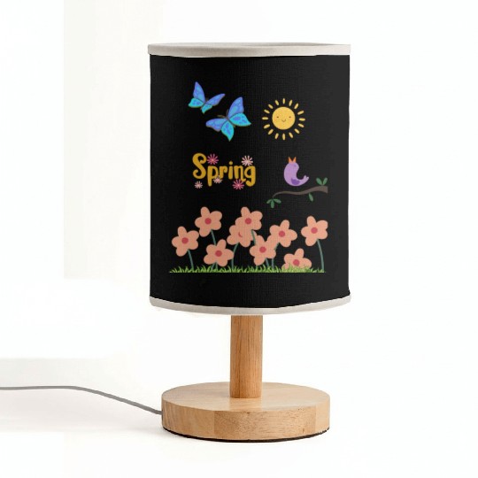 Spring Fabric Lamps