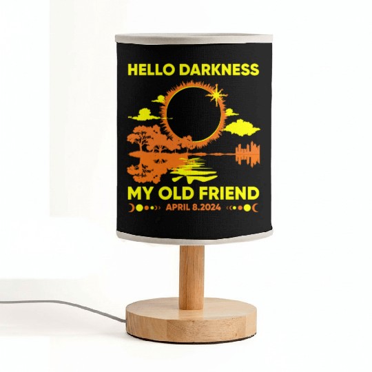 Hello Darkness My Old Friend - April 8th 2024 Fabric Lamps