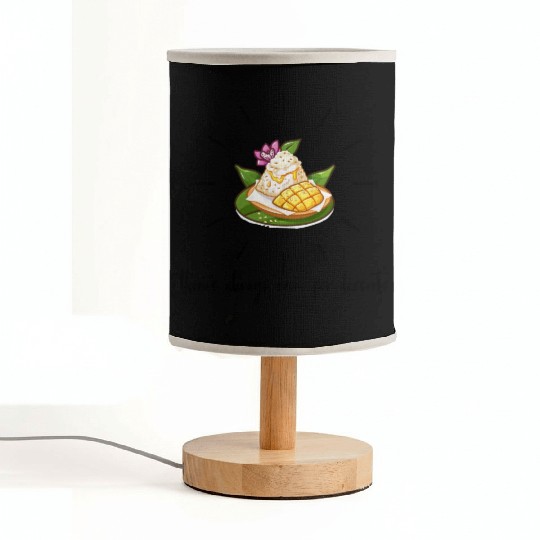 there s always room for desserts-Mango Sticky Rice Fabric Lamps