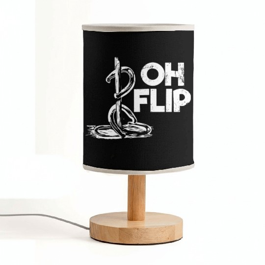 Oh Flip Funny Horseshoe Pitching Fabric Lamps