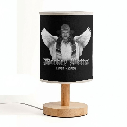 RIP Dickey Betts 1943 - 2024 Fabric Lamps