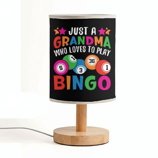 Bingo Grandma Fabric Lamps