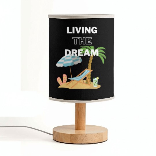 Living the Dream Fabric Lamps