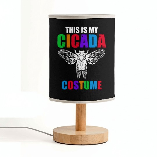 This Is My Cicada Costume, Cicada Invasion 2024 Fabric Lamps