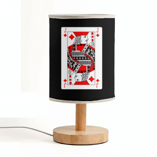 jack Playing card Fabric Lamps