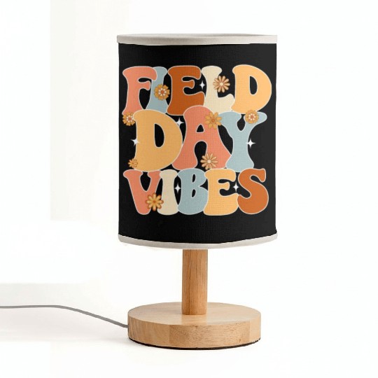 Field Day Vibes Outdoor Sunshine Flowers Fabric Lamps