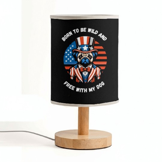 independance day,Born to be wild and free with my Fabric Lamps
