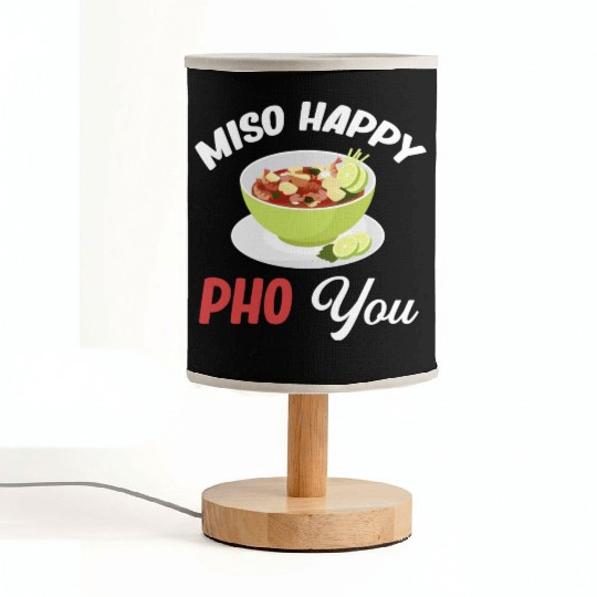 Miso Happy Pho You Asian Chinese Cuisine Fabric Lamps