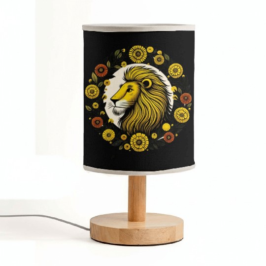 Marigold Leo Lion Fabric Lamps