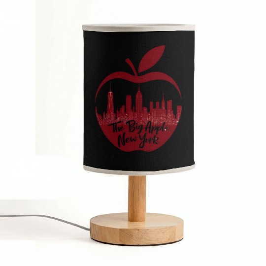 NYC Skyline Apple: Creative Fabric Lamps