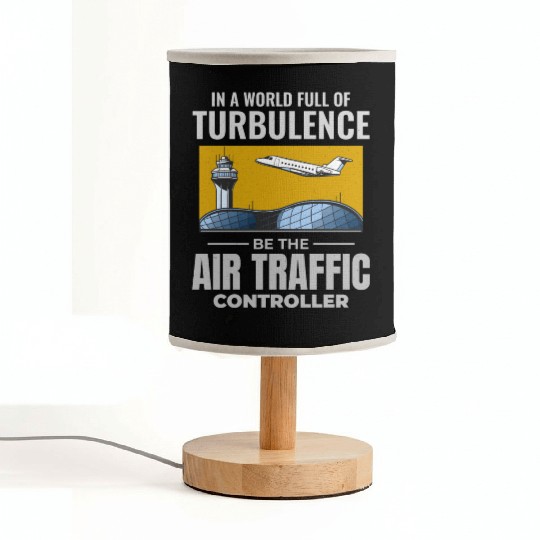 Air Traffic Controller ATC Aviation Humor Airplane Fabric Lamps