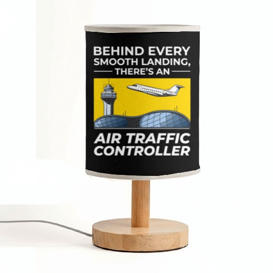 Air Traffic Controller ATC Aviation Humor Airplane Fabric Lamps