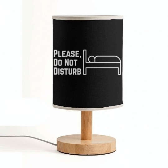 Please, Do not disturb Fabric Lamps