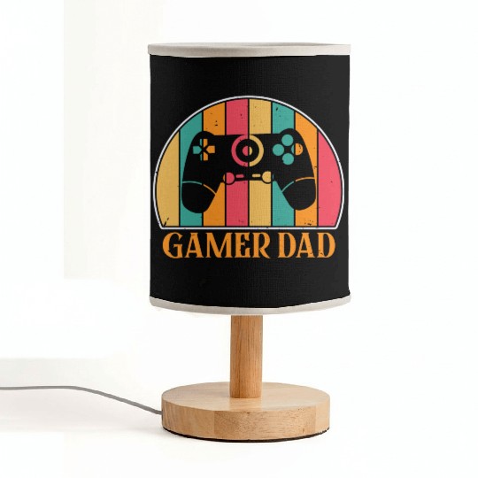 Gamer Dad Fabric Lamps