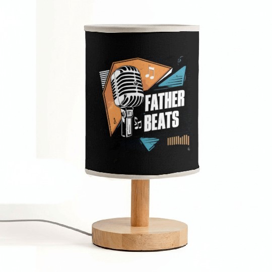 Father beats old school vybz and finish for father Fabric Lamps
