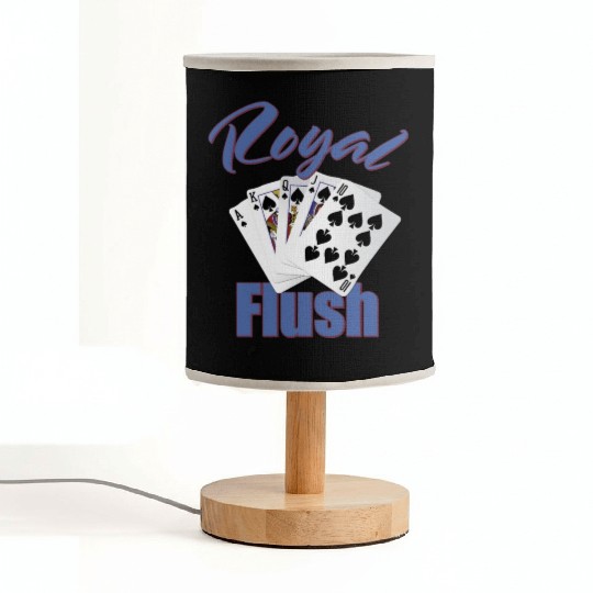 Royal Flush Wins It Fabric Lamps