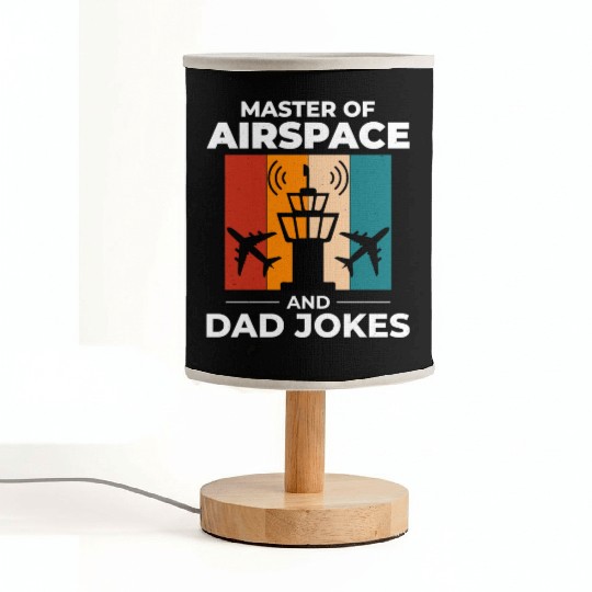 Air Traffic Controller ATC Dad Aviation Humor Fabric Lamps